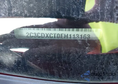 2014 Dodge Charger R/T из США, поврежденный, VIN 2C3CDXCT0EH113163